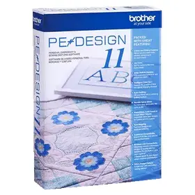 BROTHER PE-DESIGN V11.31 (2023) EMBROIDERY AND SEWING DIGITIZING SOFTWARE + GIFT